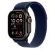 2. Pasek Apple Watch Trail Loop do Watch Ultra 49mm Blau / Titan schwarz (S/M)
