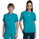 Koszulka dla dzieci adidas Essentials Tee 160 zielona JW0005