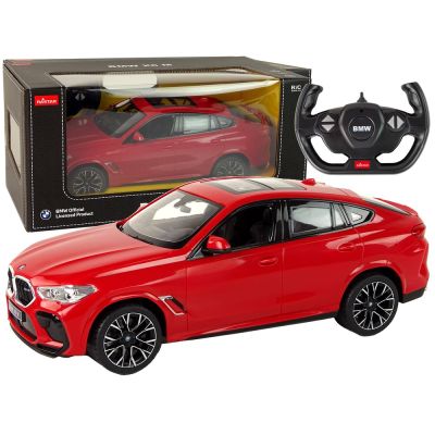 Auto Samochód Zdalnie Sterowany RC BMW X6 Rastar Pilot Czerwone 1:14
