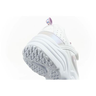 7. Fila Skye V buty sportowe dziecięce dla dziewczynki na rzep białe