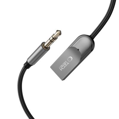 5. Adapter Bluetooth 6.0 Tech-Protect Ultraboost AU04 AUX - szary