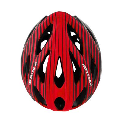 5. Kask rowerowy Dunlop roz.M 55-58 cm czerwony 2105625