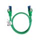 4. LANBERG PATCHCORD S/FTP KAT.6A 0.5M ZIELONY LSZH CCA (FLUKE PASSED) PCF6A-10CC-0050-G
