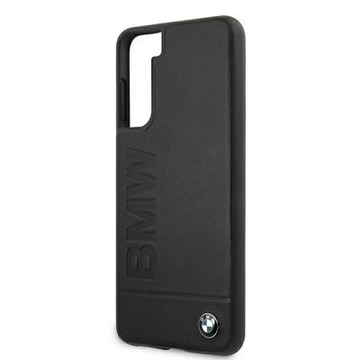 6. Etui BMW Signature Logo Imprint na Samsung Galaxy S21+ - czarne
