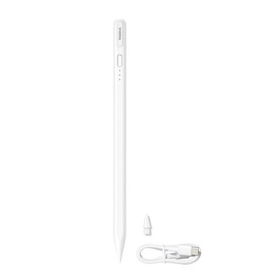 7. Rysik aktywny Baseus Smooth Writing 3 ładowany przewodowo stylus (wersja z wykrywaniem kąta pisania) do iPada - biały