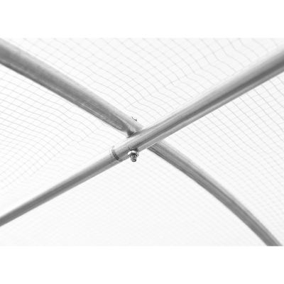 12. SZKLARNIA TUNEL OGRODOWY 200X300X200CM PE KONTRUKCJA STAL BIAŁA