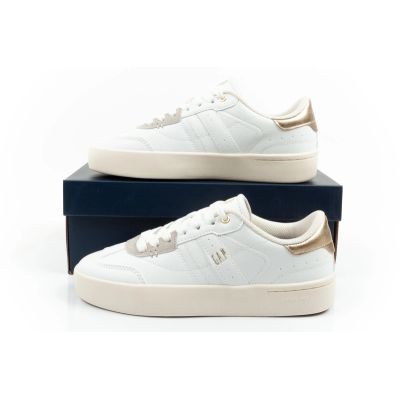10. Gap buty damskie sportowe Boudler sneakersy modne wygodne białe