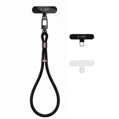 Smycz Tech-Protect C11S Rope Wrist Strap do telefonu - czarna