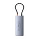 3. HUB USB 6w1 Baseus Metal Gleam Series II USB-A/USB-C/USB-C PD/HDMI/RJ45 - czarny
