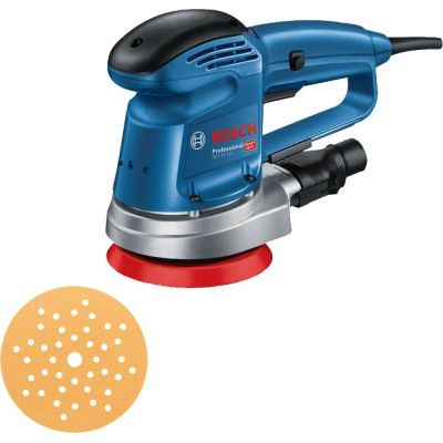 Bosch GEX 34-125 Szlifierka orbitalna 12000 RPM 24000 OPM Niebieski 340 W