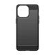 5. Elastyczne etui wzór karbon do iPhone 15 Pro Max Carbon Case - czarne