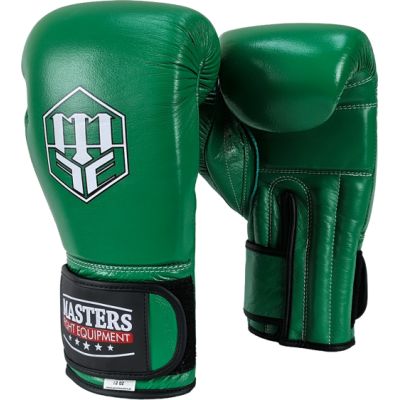 11. Rękawice bokserskie skórzane RBT-GREENSTRIKE 12 oz zielone