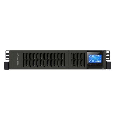 6. UPS RACK POWERWALKER VFI 1000 CRS ON-LINE 1000VA 3X IEC C13 USB-B RS-232 LCD ŁADOWARKA 6A 2U