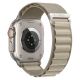 Pasek Tech-Protect Nylon Pro na Apple Watch 44 / 45 / 46 / 49 mm - beżowo-oliwkowy