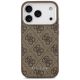 3. Etui Guess 4G Classic Logo MagSafe na iPhone 17 Pro - brązowe