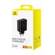 5. Ładowarka GaN Baseus Cube Pro 65W 2x USB-C USB-A - czarna