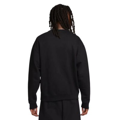 2. Nike Solo Swoosh Fleece Crew DX1361-010 Czarne M