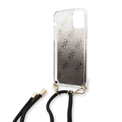 2. Etui Guess 4G Gradient na iPhone 11 Pro Max - czarne