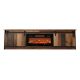 6. Szafka RTV GRANERO+kominek 200x56,7x35 old wood
