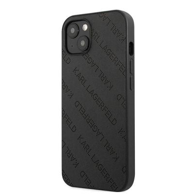 2. Etui Karl Lagerfeld Perforated Allover na iPhone 13 mini - czarne