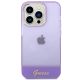 3. Etui Guess Translucent na iPhone 14 Pro Max - fioletowe