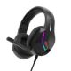 Marvo H8618 Zestaw słuchawkowy Przewodowa Opaska na głowę Gaming USB Typu-A Czarny