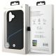 8. Etui BMW Sign Leather Textured And Line MagSafe na iPhone 16  - czarne