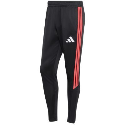 9. Spodnie męskie adidas Tiro 26 League Training Regular czarno-czerwone JY7242