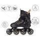 16. Rolki Meteor L 38-43 Buzzy czarny/złoty