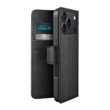 Etui SBS Wallet Classic na iPhone 18 Pro Max z portfelem i podstawką - czarne