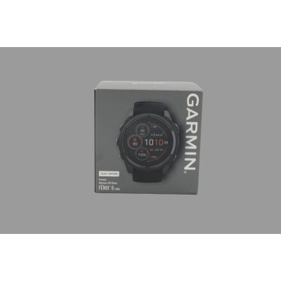 33. Zegarek Garmin Fenix 8 Solar Sapphire Titanium Carbon Grey DLC Black