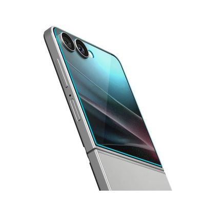 4. Szkło hartowane Spigen Glas.TR EZ Fit HD 2-pack na Samsung Galaxy Z Flip 7 - przezroczyste