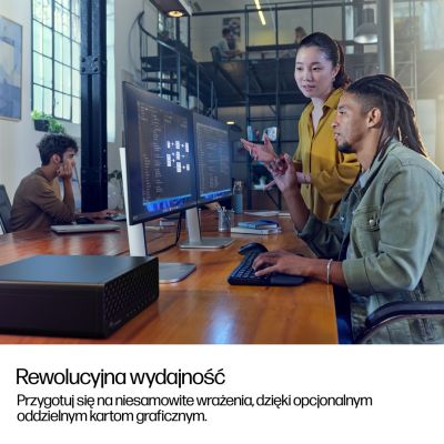 213. HP EliteDesk 8 SFF G1i AI Intel Core Ultra 5 235 16 GB DDR5-SDRAM 512 GB SSD Windows 11 Pro PC AI PC Czarny