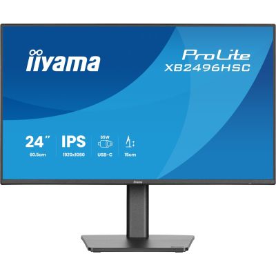38. iiyama ProLite XB2496HSC-B1 monitor komputerowy 60,5 cm (23.8") 1920 x 1080 px Full HD LED Czarny