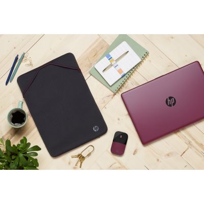 2. Etui HP Reversible Protective Mauve Laptop Sleeve do notebooka 15,6" czarno-fioletowe 2F1W8AA