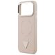 6. Etui Guess Triangle Logo MagSafe na iPhone 17 Pro Max - różowe