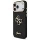 2. Etui Guess Fixed Glitter Big 4G Metal Frame na iPhone 17 Pro Max - czarne