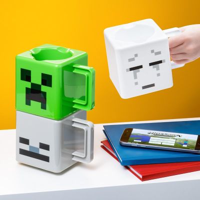 5. PP MINECRAFT STACKING MUGS