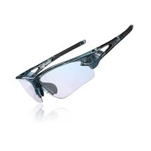 Rockbros okulary sportowe z fotochromem niebieskie