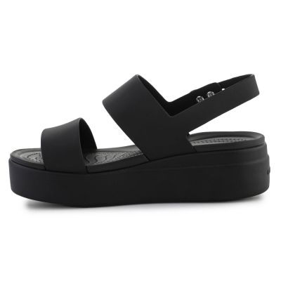5. Sandały Crocs Brooklyn Low Wedge W 206453-060