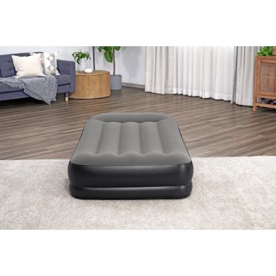 13. Bestway 671BT dmuchany materac Pojedynczy materac Czarny, Szary Unisex