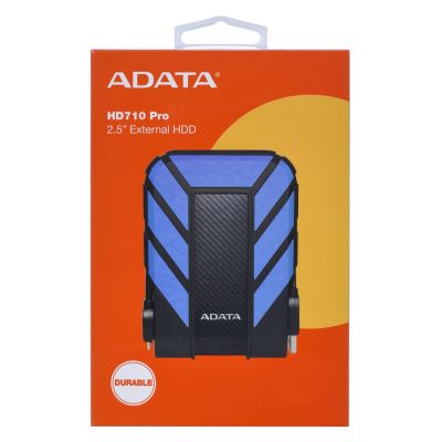 8. Dysk zewnętrzny HDD ADATA HD710 PRO (1TB; 2.5"; USB 3.2; niebieski)