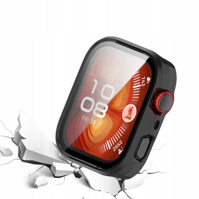 3. Etui Tech-Protect Defense na Huawei Watch Fit 4 - przezroczyste