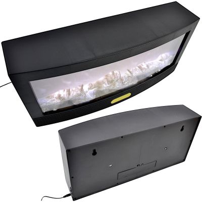 4. KOMINEK DEKORACYJNY 50x23 CM LED 3D USB PILOT EFEKT OGNIA ZMIANA KOLORÓW
