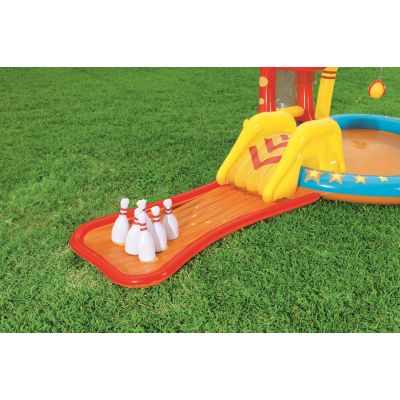 22. Bestway 53068 Dmuchany Plac zabaw 435x213x117cm