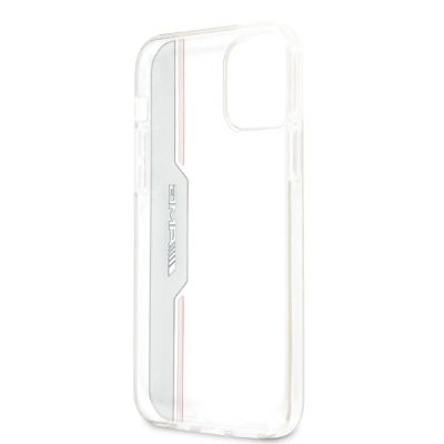 6. Etui AMG Electroplate Vertical na iPhone 12 / iPhone 12 Pro - przezroczyste