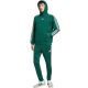 6. Bluza męska adidas Essentials 3-Stripes Fleece Hoodie zielona KZ1413
