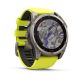 4. Zegarek Garmin Fenix 8 Solar Sapphire Titanium Amp Yellow/Graphite