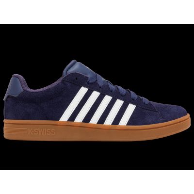 Sneakersy K-swiss COURT TIEBRK II SDE NAVAL ACADEMY/BRIGHT WHITE/GUM-M (09492-465-M)