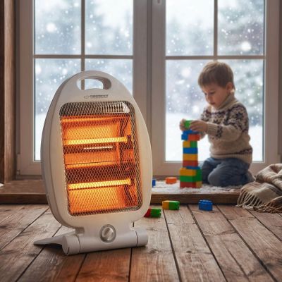 8. ESPERANZA GRZEJNIK KWARCOWY 400W/800W THAR BIAŁY EHH009